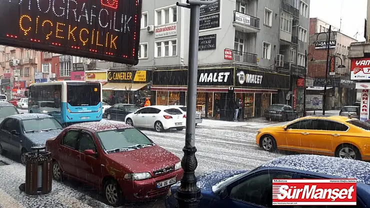 Malatya'yı Dolu Vurdu