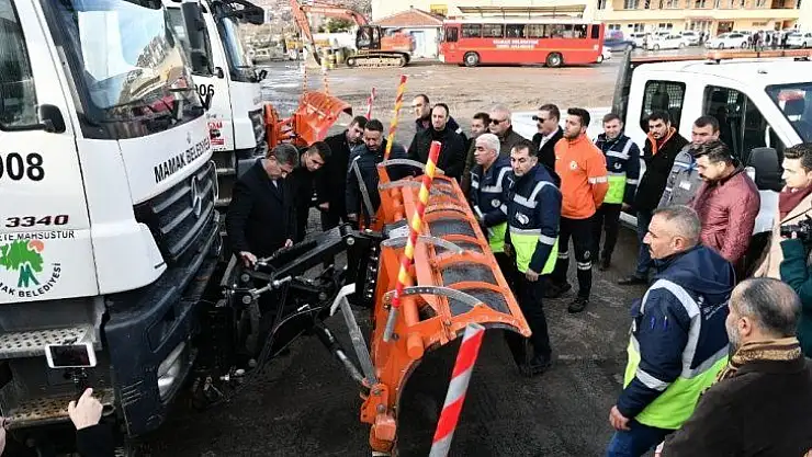 Mamak Belediyesi hizmet filosuna 52 yeni araç