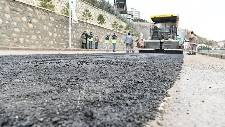 Mamak'ın bir yıllık asfalt bilançosu