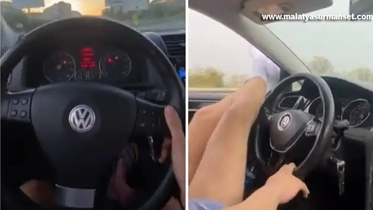 Marifetmiş gibi sosyal medyadan paylaştılar, ehliyetlerine el konuldu