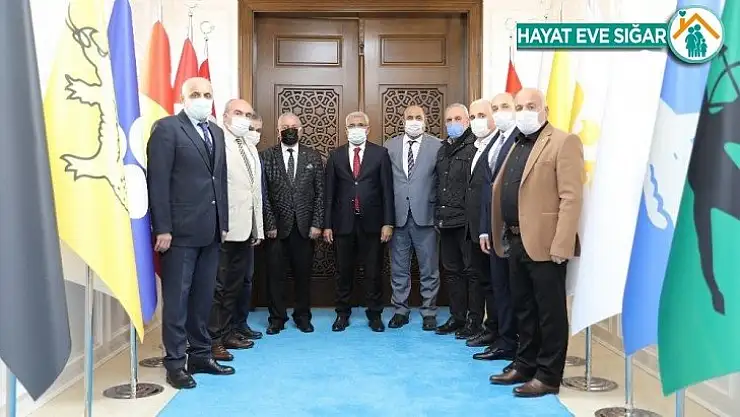 MASKF'dan Başkan Güder'e anlamlı ziyaret