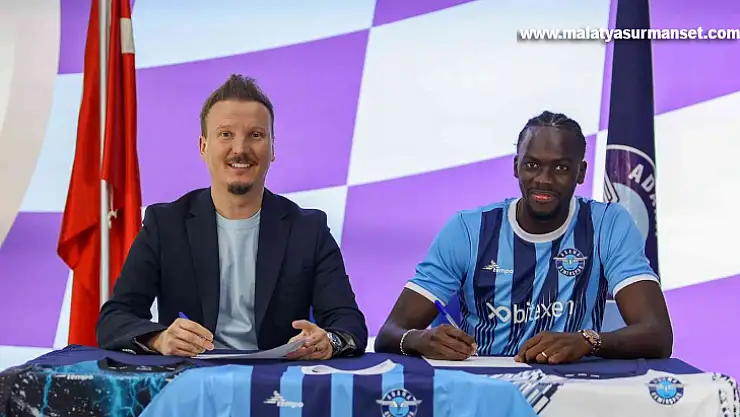 Mavi lacivertliler golcüsünü açıkladı... Cherif Ndiaye Adana Demirspor'da