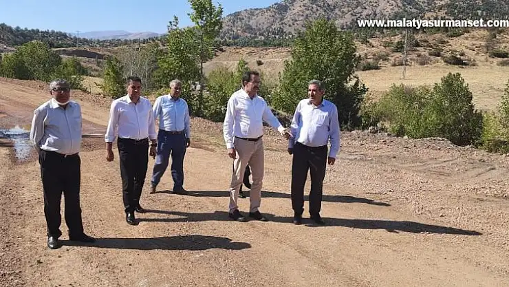 Meclis Başkanı Erdoğan, sincik'te yapılan hizmetleri yerinde inceledi