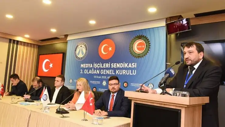 Medya İş Sendikası Başkanlığına Sezai Ballı seçildi