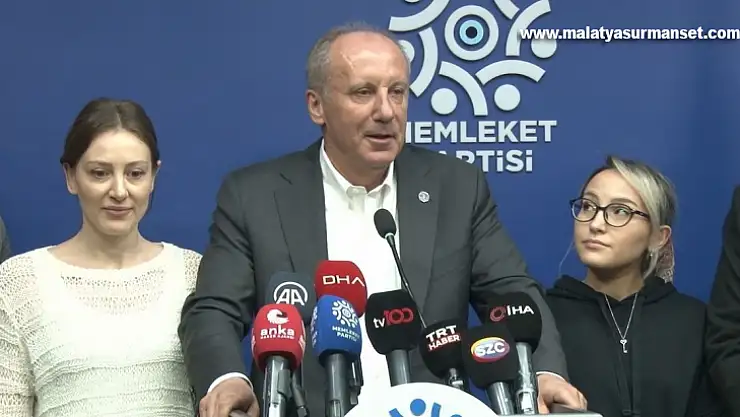 Memleket Partisi Lideri İnce:  O çağrıyı bana değil genel başkanlarına yapsınlar