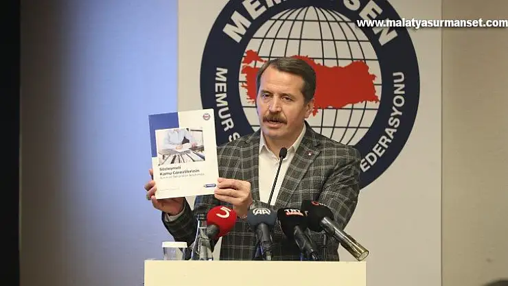 Memur-Sen Sözleşmeli Kamu Görevlilerinin Sorun Ve Beklentileri Araştırması Raporunu Kamuoyuyla Paylaştı