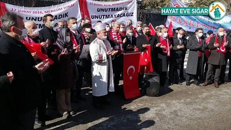 Merasim Sokak Şehitleri anıldı