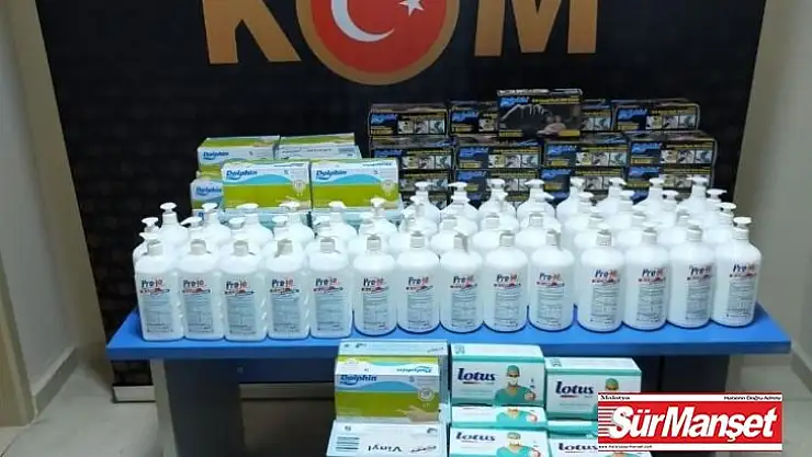 Merdiven altı sağlık malzemesi üreten iş yerine operasyon