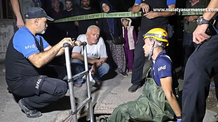 Mermerciye bırakılan 'ceset krokisi' ekipleri alarma geçirdi