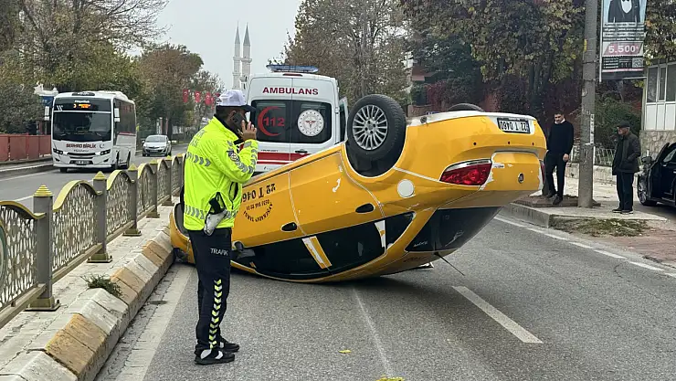Metrelerce sürüklendi, emniyet kemeriyle hayatta tutundu