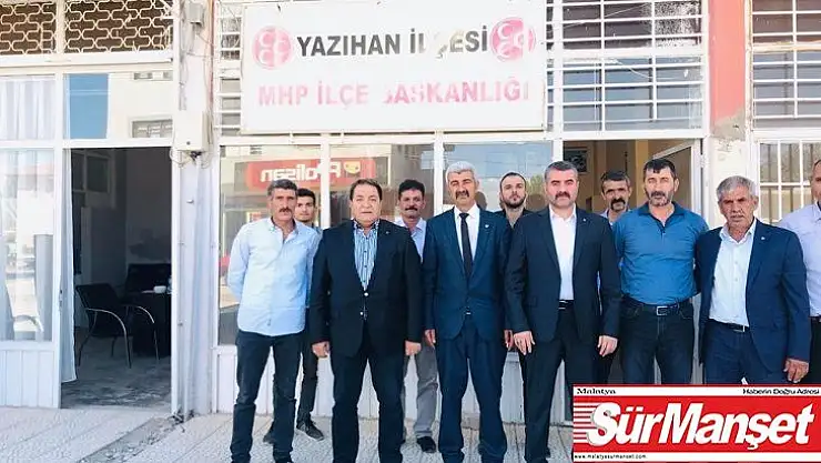 MHP'den Yazıhan ilçesine ziyaret