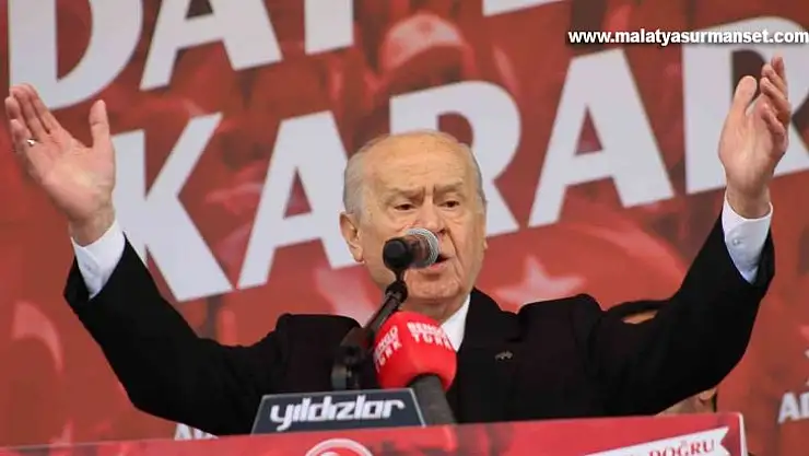 MHP Genel Başkanı Bahçeli, 'PKK'ya kol kanat gerip arka çıkan Kılıçdaroğlu'dur'