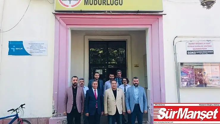 MHP heyetinden İl Milli Eğitim Müdürü Tatlı'ya ziyaret