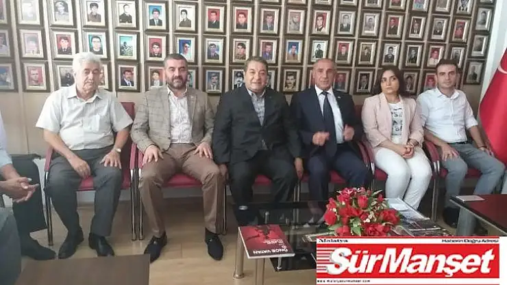 MHP heyetinden şehit ve gazi derneğine ziyaret
