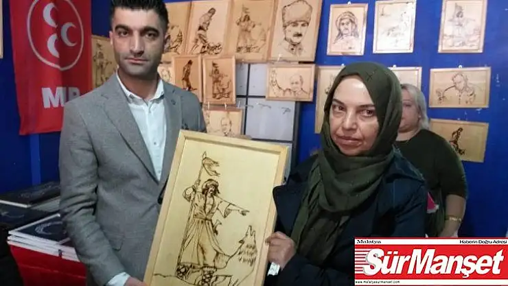 MHP Malatya İl Kadın Kolları sergi düzenledi