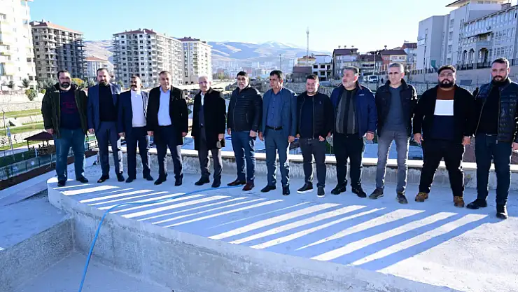 MHP Teşkilatı Başkan Güder'in Yatırımlarını Gezdi