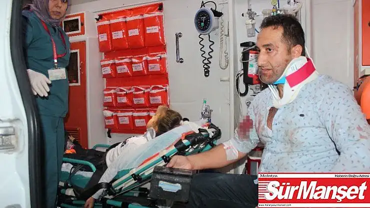 Mıcıra giren otomobil şarampole uçtu 4 yaralı