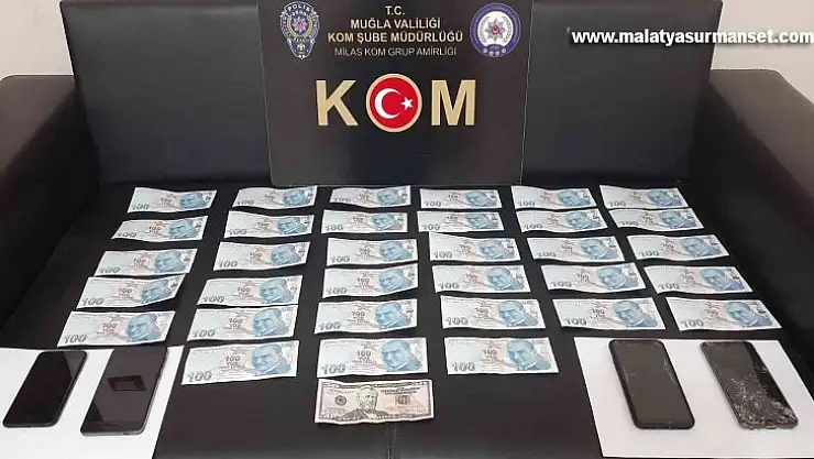 Milas'ta sahte para ele geçirildi, 4 kişi gözaltına alındı
