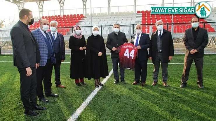Milletvekili Çalık ve Başkan Güder, gençlik yatırımını inceledi