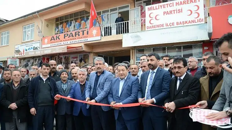 Milletvekili Fendoğlu, Darende'de ilçe binasının açılışına katıldı