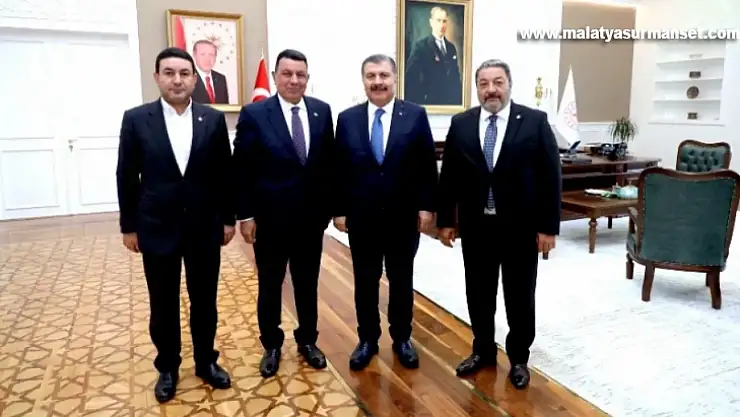 Milletvekili Fendoğlu Sağlıktaki Sorun ve Talepleri Bakan Koca'ya Aktardı