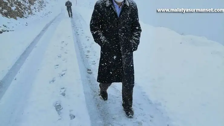 Milletvekili Fırat, Tut ilçesinde kar kış dinlemedi