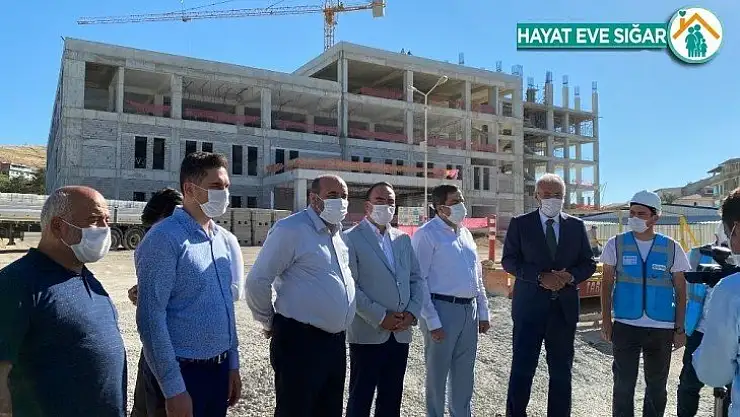 Milletvekili Kahtalı'dan Battalgazi Devlet Hastanesi inşaatında inceleme