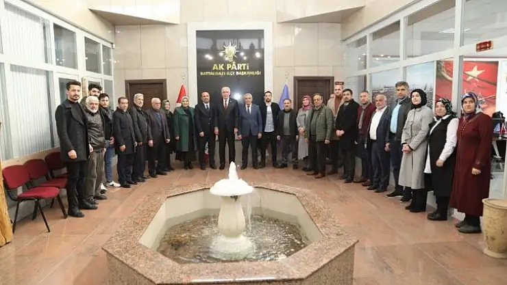 Milletvekili Kahtalı ve Başkan Güder'den AK Parti ilçe teşkilatına ziyaret