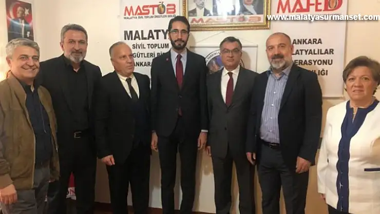 Milletvekili Karaduman'dan Ankara Pütürgeliler Derneğine Ziyaret