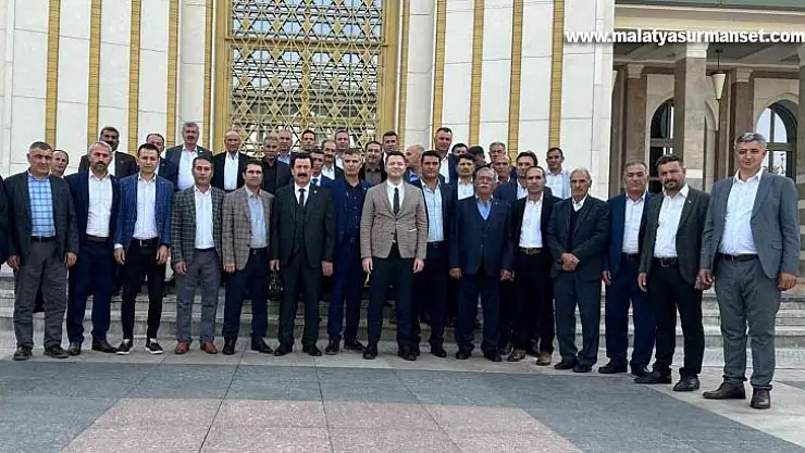 Milletvekili Toprak, muhtar hemşehrilerini Ankara'da ağırladı