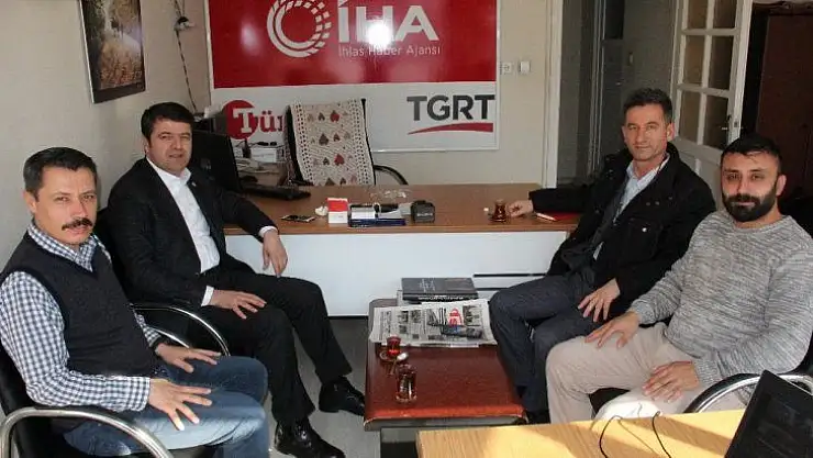 Milletvekili Tutdere'den İHA'ya ziyaret