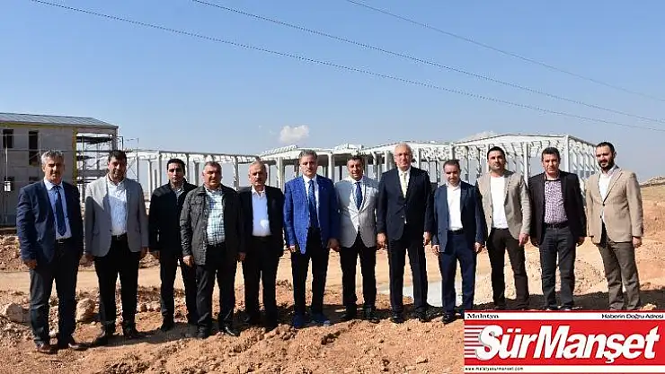 Milletvekilleri, lisanslı depoculuk inşaatında incelemelerde bulundu