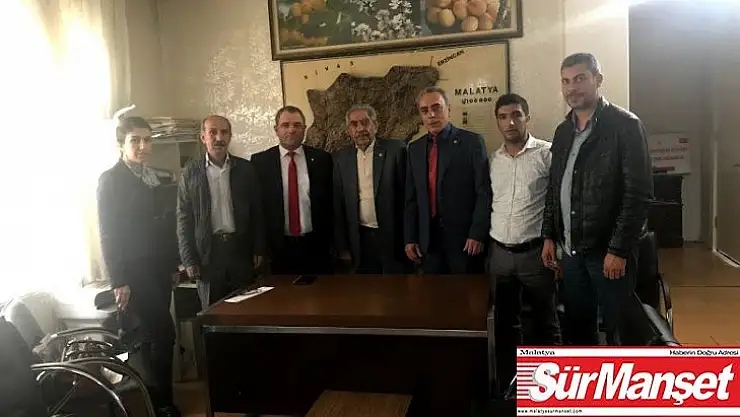 Milli Beka Malatya Muhtarlar Derneğini Ziyaret Etti