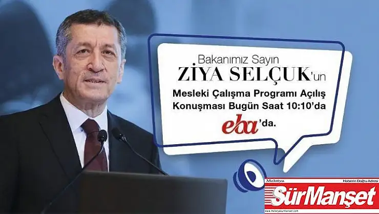 Milli Eğitim Bakanı Selçuk, EBA üzerinden meslektaşlarına seslendi