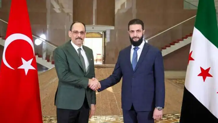Milli İstihbarat Teşkilatı (MİT) Başkanı İbrahim Kalın Suriye'de.