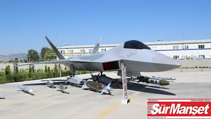 Milli Muharip Uçak Türkiye'de ilk kez Teknofest'te gösterilecek