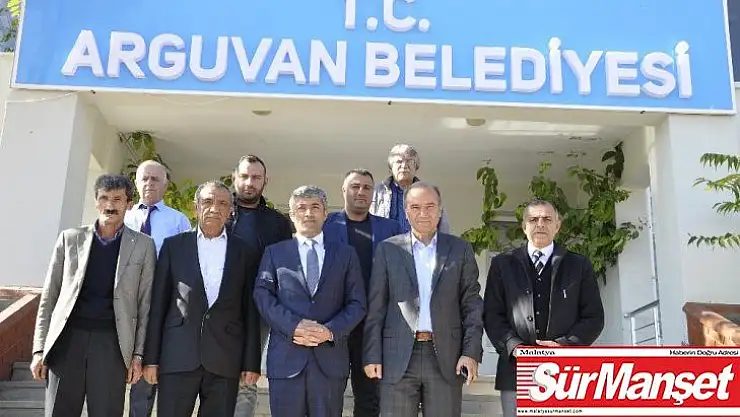 Minibüsçüler ve Servisçiler Odası Başkanı İnce, Arguvan'ı ziyaret etti