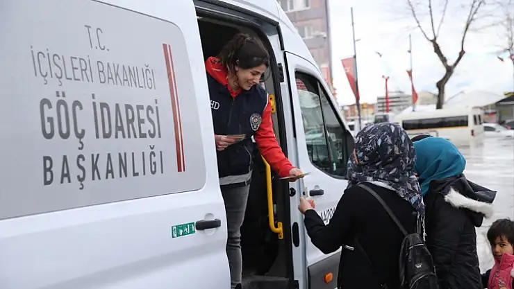 Mobil Göç Noktası aracı 4 ayda 151 düzensiz göçmen tespit etti