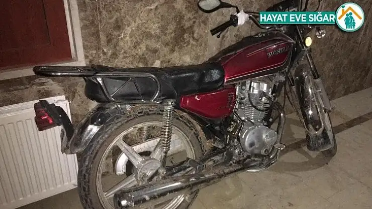 Motosiklet hırsızı tutuklandı