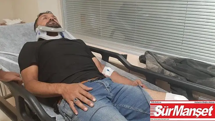 Motosiklet polis otosuna çarptı: 1 yaralı