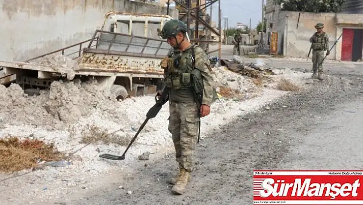 MSB: 'Barış Pınarı Harekat bölgesin de 988 EYP ve 442 mayın tespit edilerek etkisiz hale getirildi'