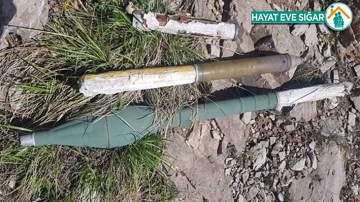 MSB 'Çukurca ve Irak Kuzeyi Haftanin'de Terör Örgütü PKK'ya ait mühimmat ve yaşam malzemeleri  ele geçirildi'