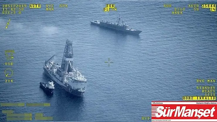 MSB: 'Doğu Akdeniz'de faaliyetlerine devam eden Fatih sondaj ve Oruçreis araştırma gemilerimize deniz karakol uçakları ve İHA'ların eşliğinde Deniz Kuvvetlerimize ait unsurlar refakat görevini sürdürüyor.'
