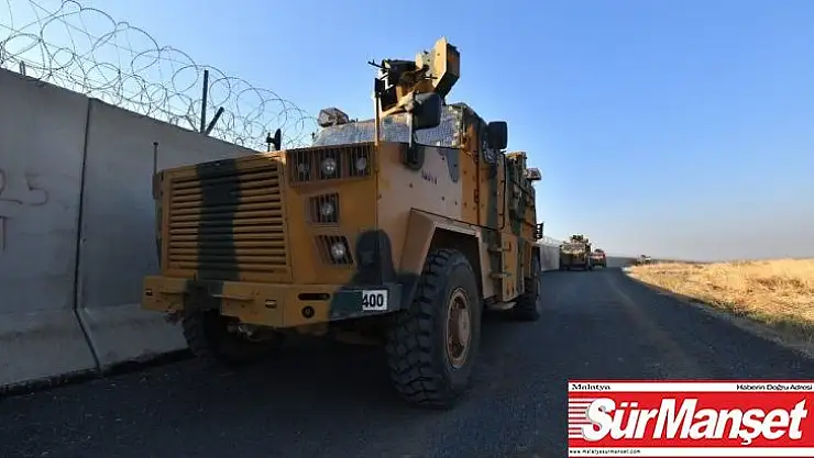 MSB: 'Fırat'ın doğusunda Kamışlı-Derik sektöründe Türk ve Rus askeri unsurlarının, dörder araç ve İHA'larla iştirak ettiği yedinci ortak kara devriyesi icra edildi.'