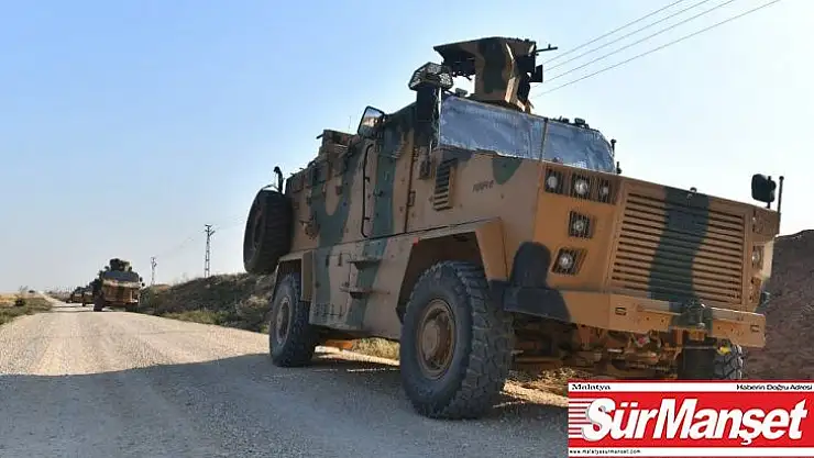 MSB: 'Fırat'ın doğusundaki Derbesiye bölgesinde Türk ve Rus askeri unsurlarının dörder araç ve İHA'larla iştirak ettiği 6. ortak kara devriyesi planlandığı gibi tamamlandı.'