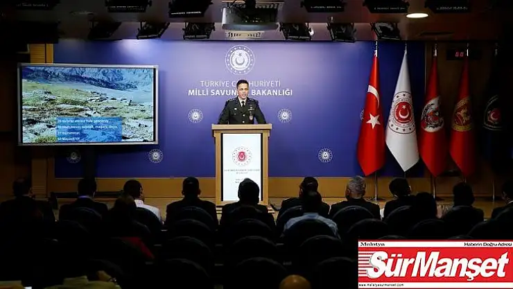 MSB: 'Pençe-3 Harekatı bölgenin doğusuna doğru 60 kilometrekarelik bir alana doğru genişletildi'