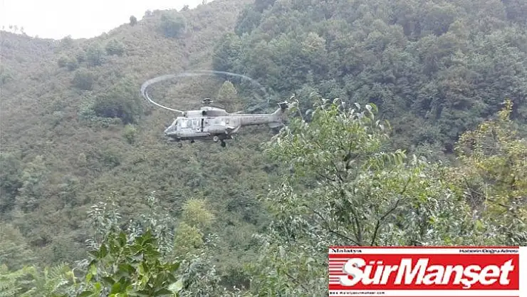 MSB: 'Silahlı Kuvvetlerimize ait Arama Kurtarma Helikopteri ile 17 vatandaşımız kurtarılarak bölgeden tahliye edilmiştir'