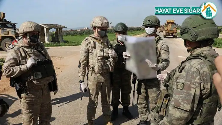 MSB: 'TR-RF mutabakatı çerçevesinde İdlib'deki M4 karayolunda, kara ve hava unsurlarının katılımıyla 4'üncü Türk-Rus birleşik kara devriyesi icra edilmiştir.'