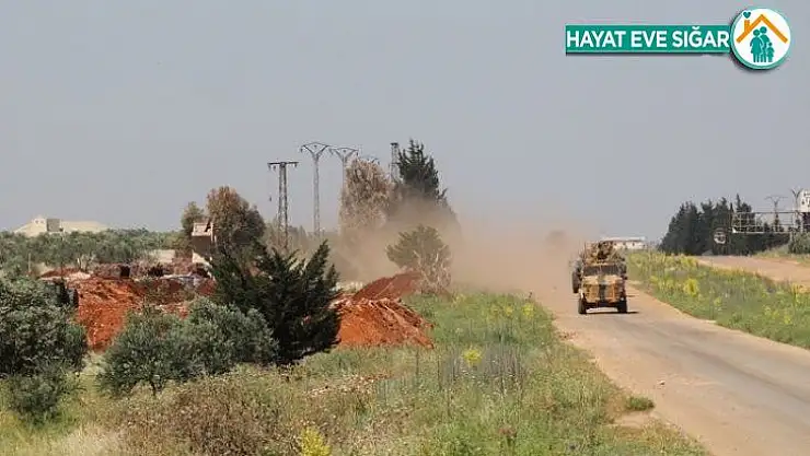 MSB: 'Türkiye-Rusya Federasyonu Mutabakatı çerçevesinde İdlib'deki M4 Karayolunda, kara ve hava unsurlarının katılımıyla 11'inci Türk-Rus Birleşik Kara Devriyesi icra edildi.'