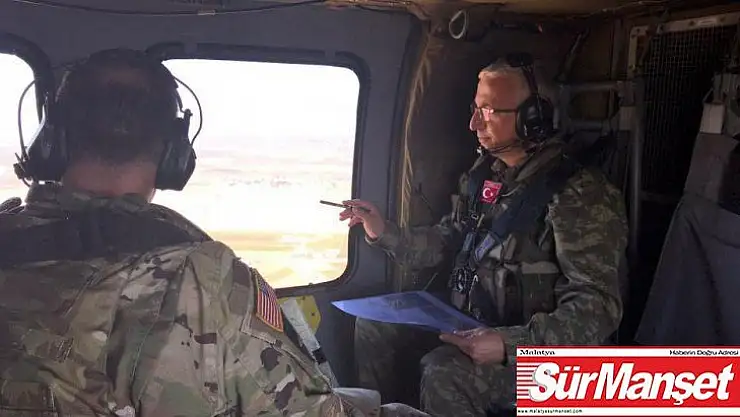 MSB:'Suriye'de Fırat'ın Doğusunda Güvenli Bölge birinci safha uygulamaları kapsamında yedinci ortak hava devriyesi 2 Türk ve 2 ABD helikopterinin katılımı ile planlandığı şekilde gerçekleştirildi.'